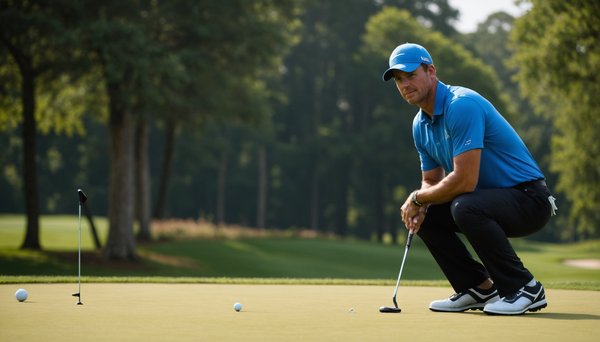 How can professional golfers improve their putting accuracy through mental training?