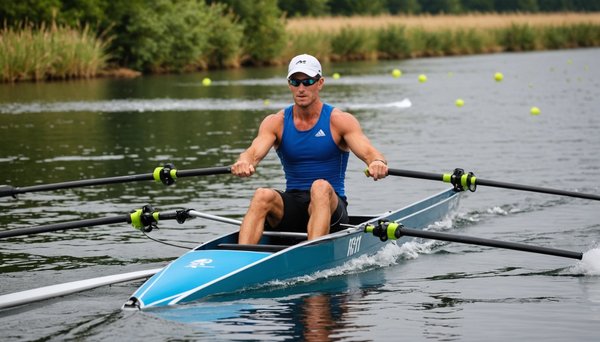 What are the critical factors in optimizing boat speed for competitive rowers?